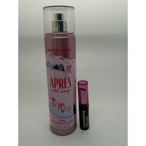 Bath & Body Works APRES ALL DAY Fine Fragrance Mist 8oz & Lip Tint Deep Berry
